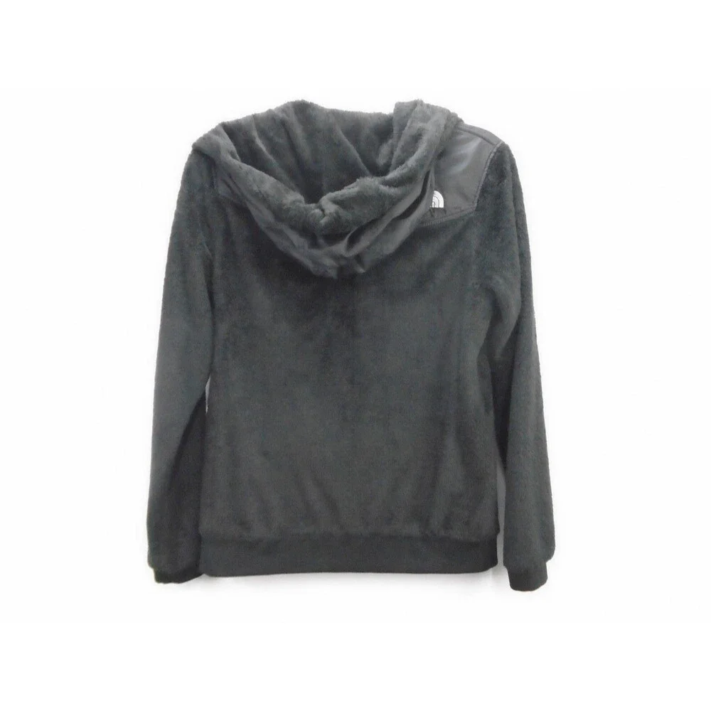 THE NORTH FACE Women's Black Oso Fleece Hoodie Jacket Coat Size M - Picture 7 of 8